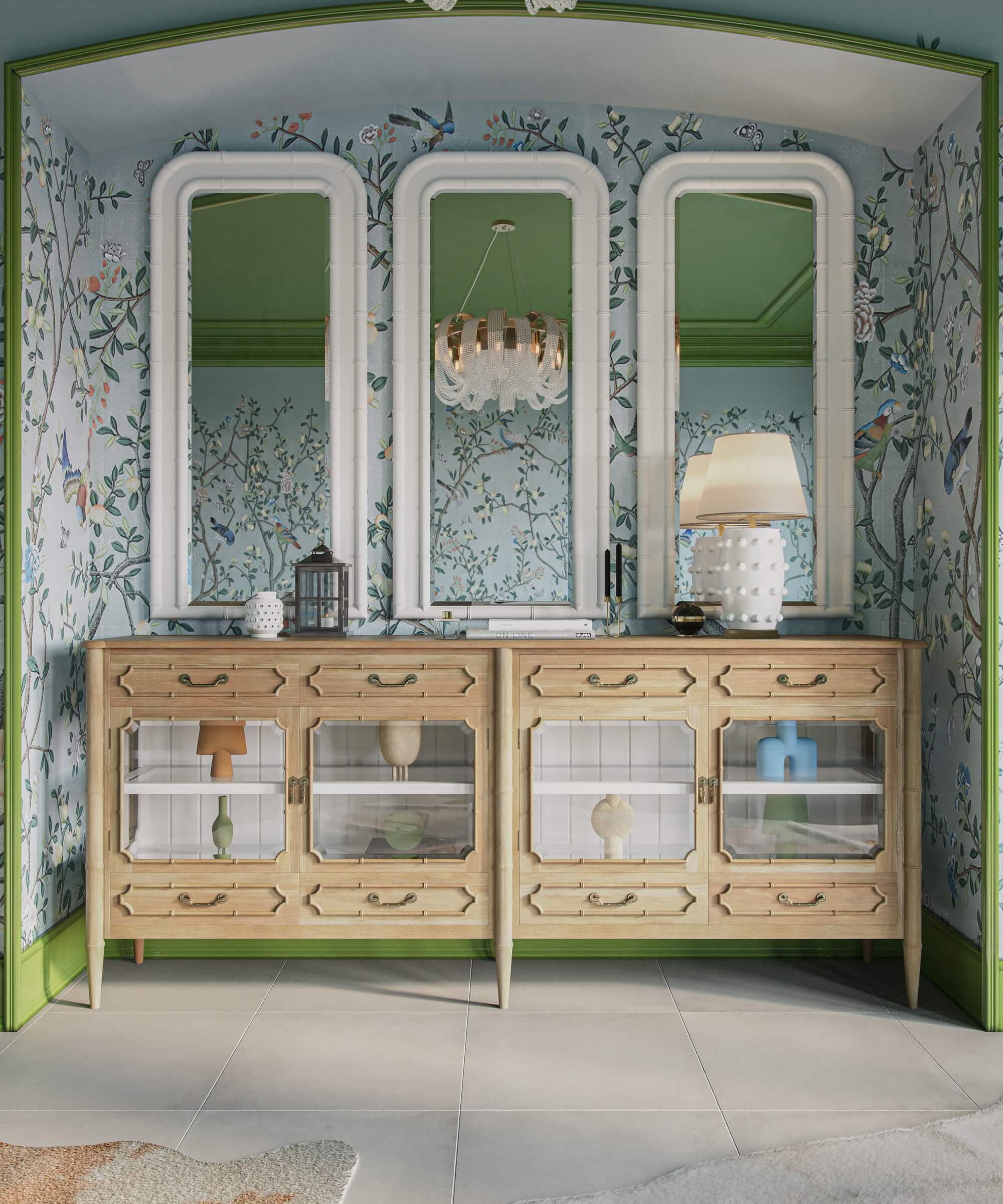 Bramble 76746 Chelsea Arched Mirror Bramble 76746 Chelsea Arched Mirror