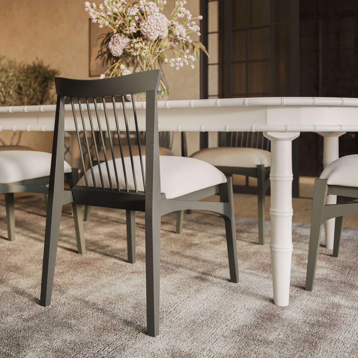 Bramble 76750 Grosvenor Butterfly Oval Extension Dining Table 80- 102" Bramble 76750 Grosvenor Butterfly Oval Extension Dining Table 80- 102"