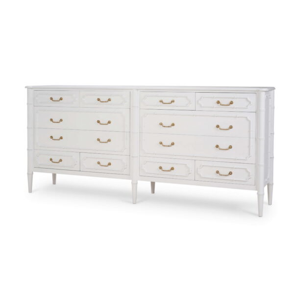 Bramble 76767 Chelsea 12 Drawer Dresser