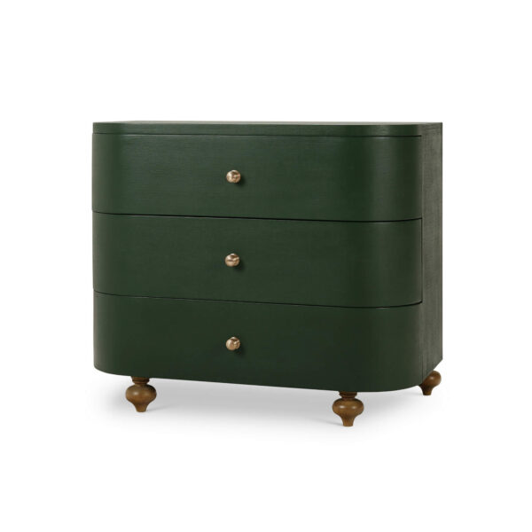 Bramble 76808 Fenchurch Linen Wrapped 3 Drawer Dresser
