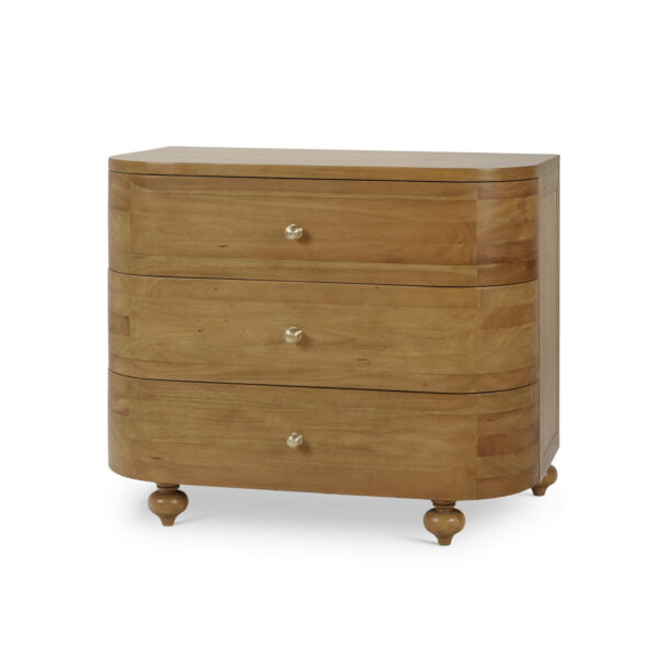 Bramble 76823 Fenchurch 3 Drawer Solid Wood Dresser
