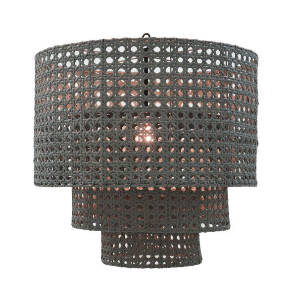 Bramble 28531 Havana Truntum Rattan Pendant