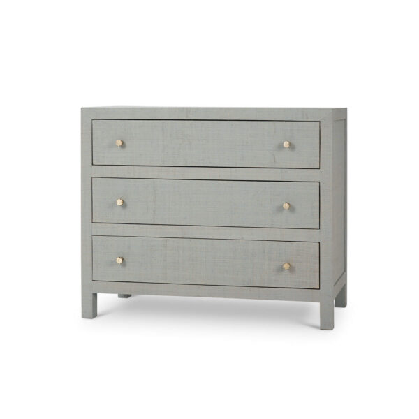 Bramble 28583 Kagu 3 Drawer Dresser w/ Raffia