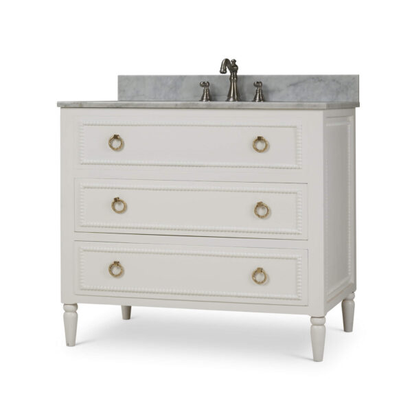 Bramble 28592 Cholet Single Vanity w/ Sink & Marble Top