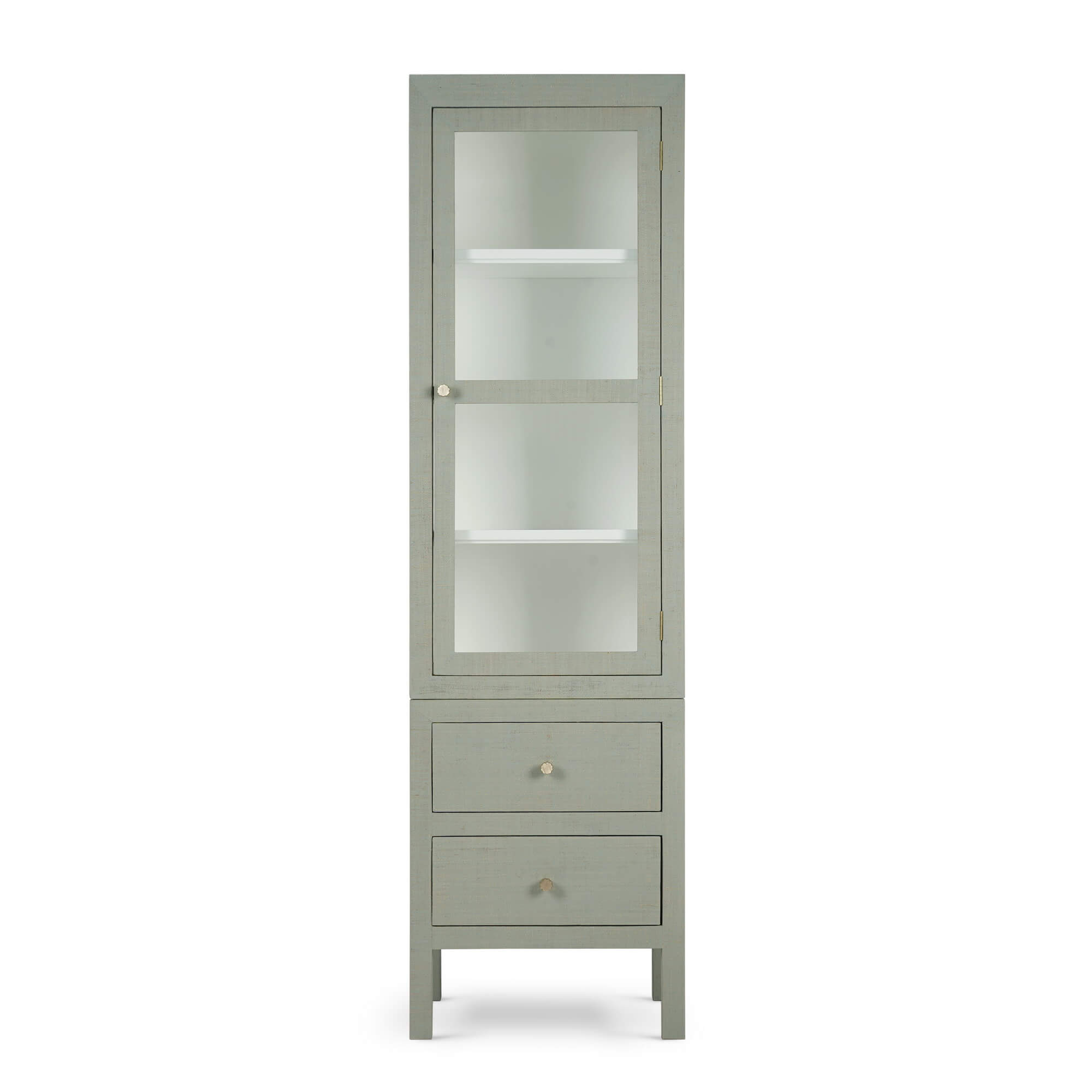 Bramble 28719 Kagu Tall Cabinet Wrapped in Raffia Bramble 28719 Kagu Tall Cabinet Wrapped in Raffia