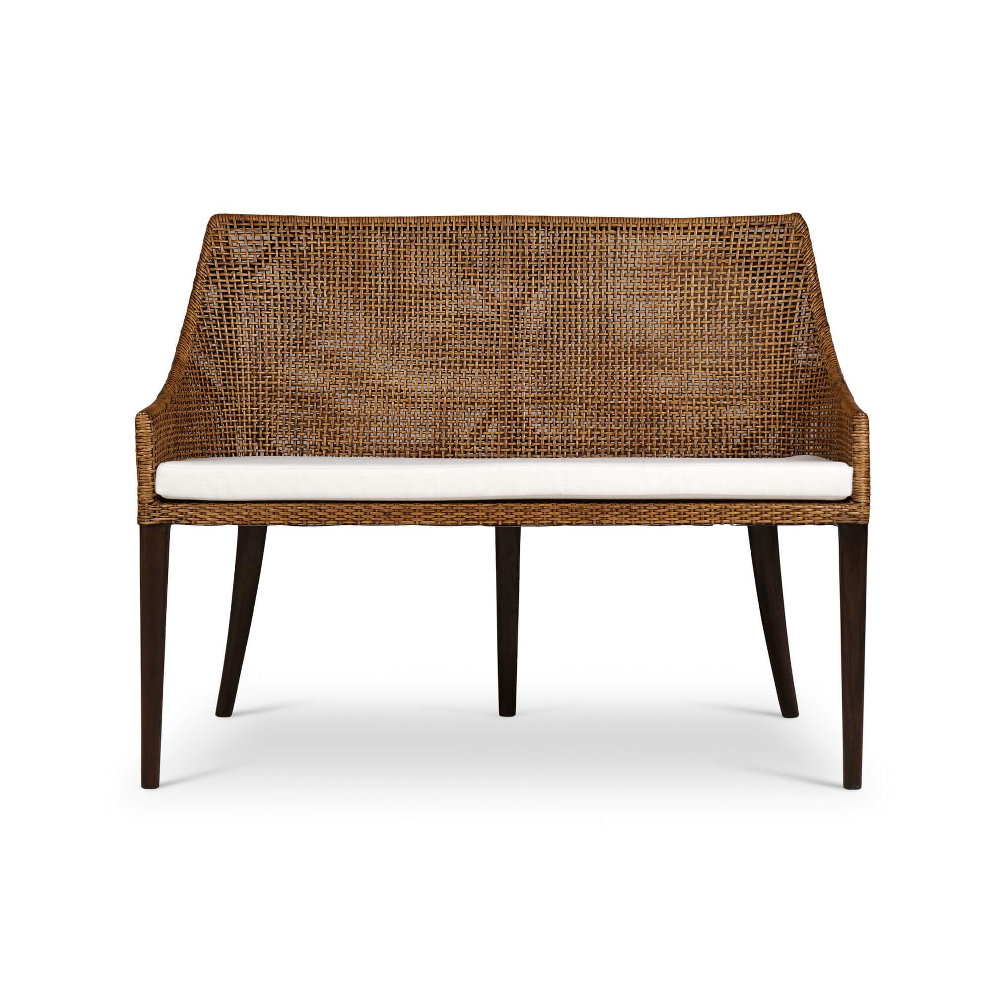 Bramble 28721 Savanah Rattan Loveseat w/ Cushion Bramble 28721 Savanah Rattan Loveseat w/ Cushion