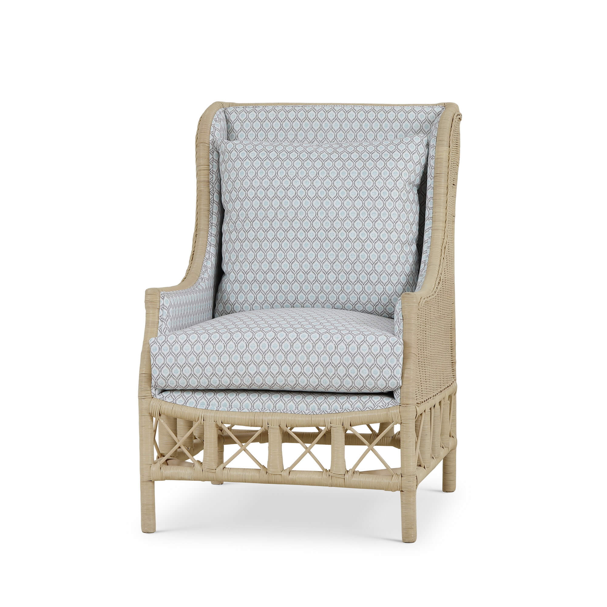 Bramble 28730 Hampton Rattan Wing Chair Bramble 28730 Hampton Rattan Wing Chair