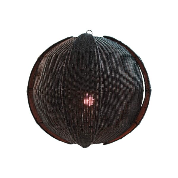 Bramble 28823 Oasis Globe Rattan Pendant