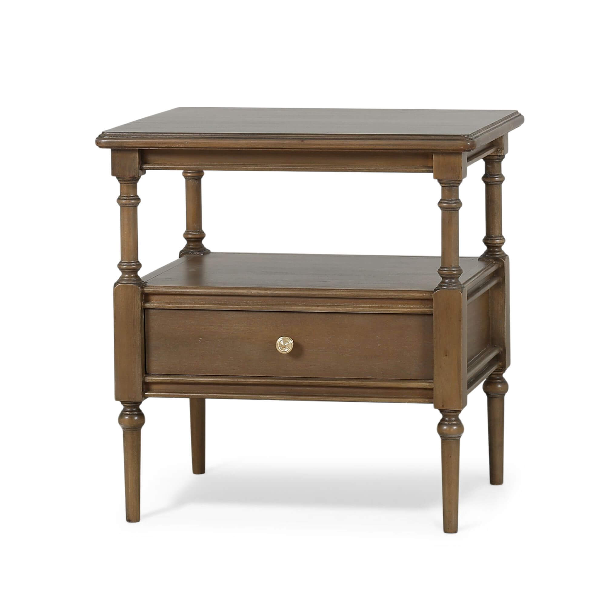 Bramble 29132 Palmetto Side Table w/ Open Shelf & Drawer Bramble 29132 Palmetto Side Table w/ Open Shelf & Drawer