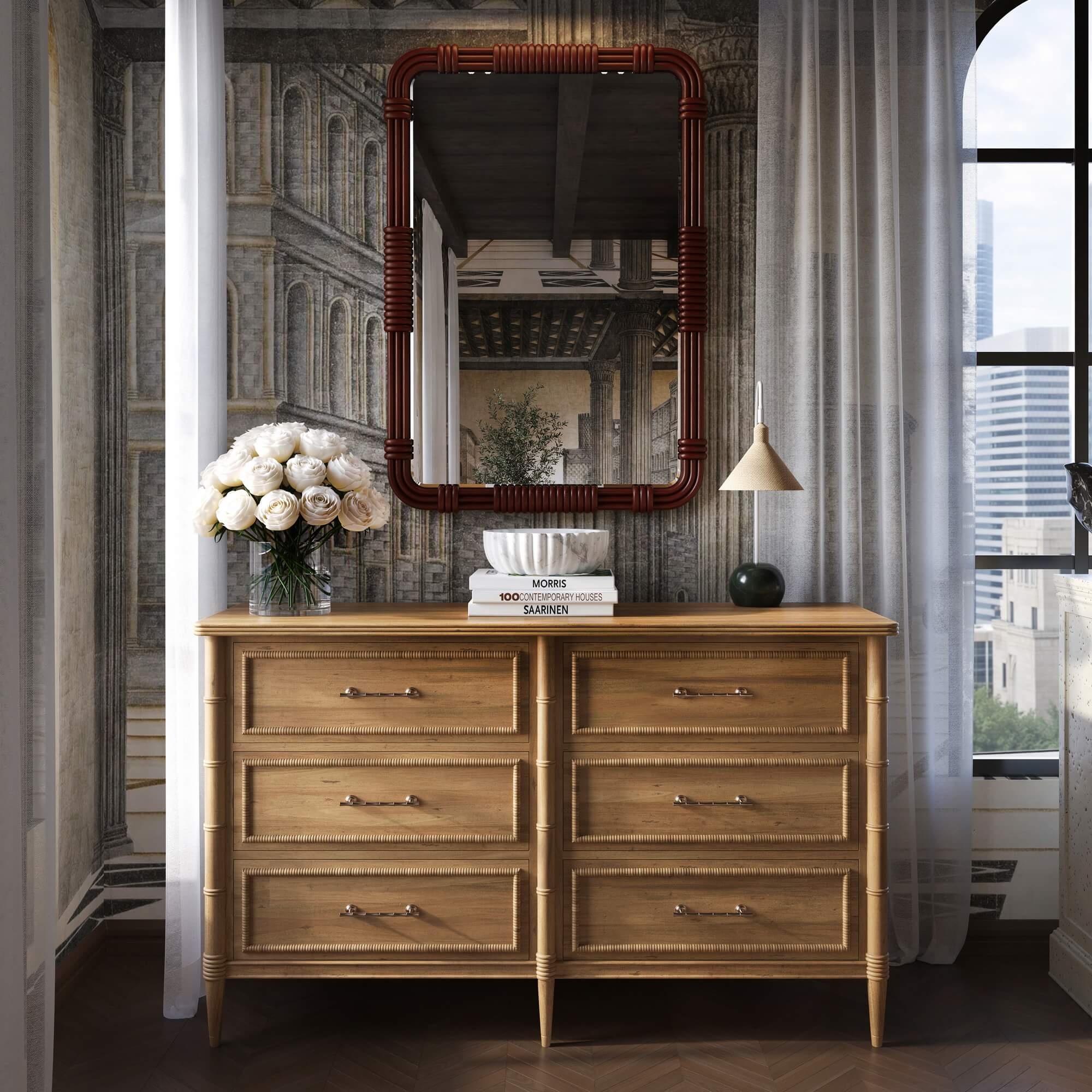 Bramble 29153 Martinique 6 Drawer Dresser Bramble 29153 Martinique 6 Drawer Dresser