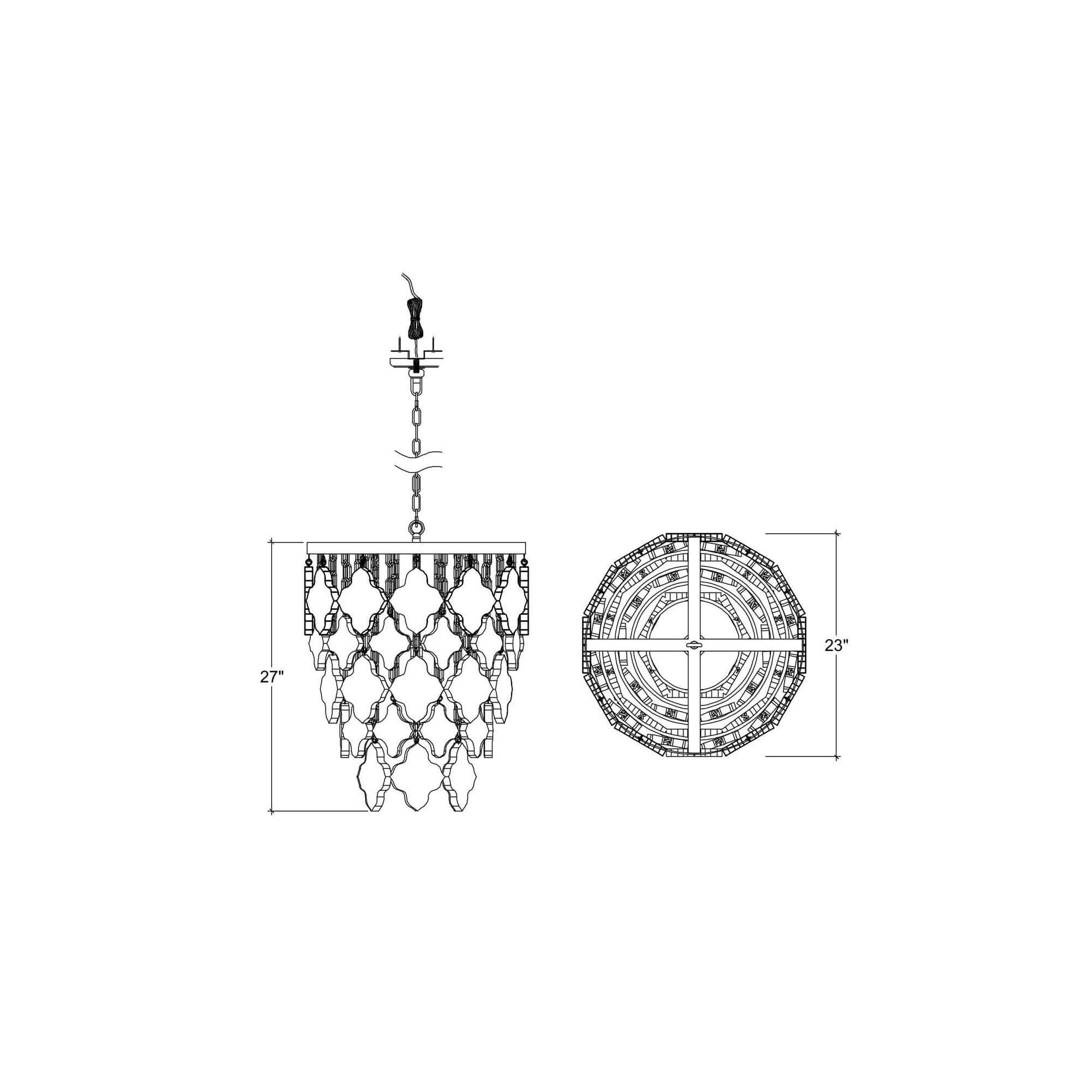 Bramble 29172 Chinois Chandelier Bramble 29172 Chinois Chandelier