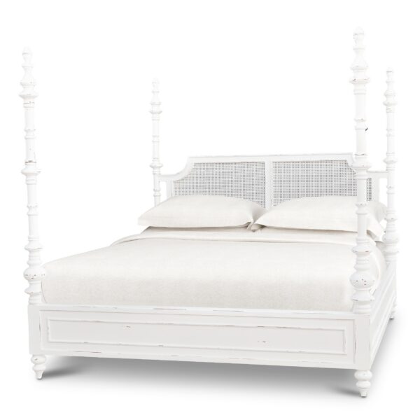 Bramble 29180 Savannah Rattan Bed King (* comes w/ 2 poster options)