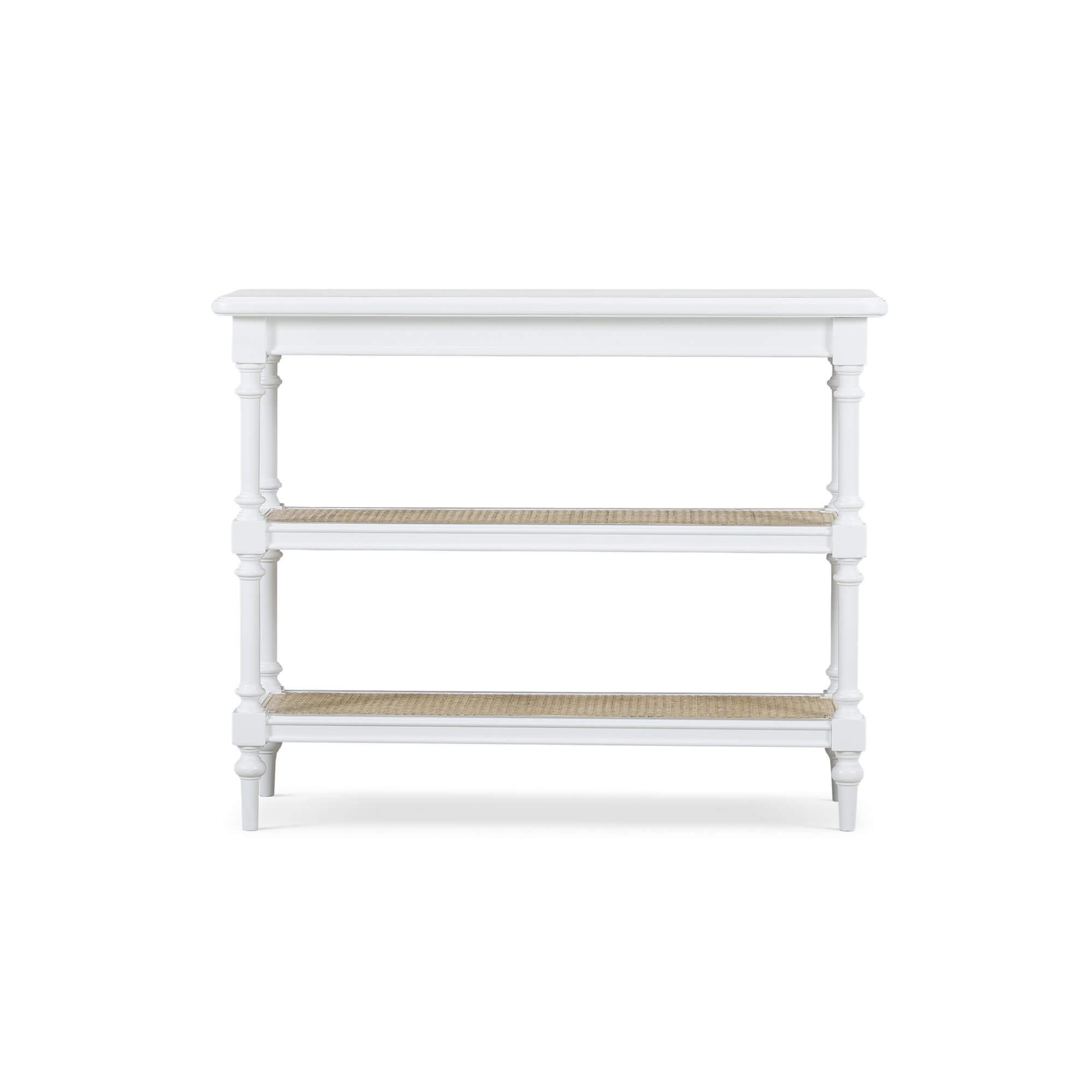 Bramble 28985 Palmetto Console Table w/ 2 Rattan Shelves Bramble 28985 Palmetto Console Table w/ 2 Rattan Shelves