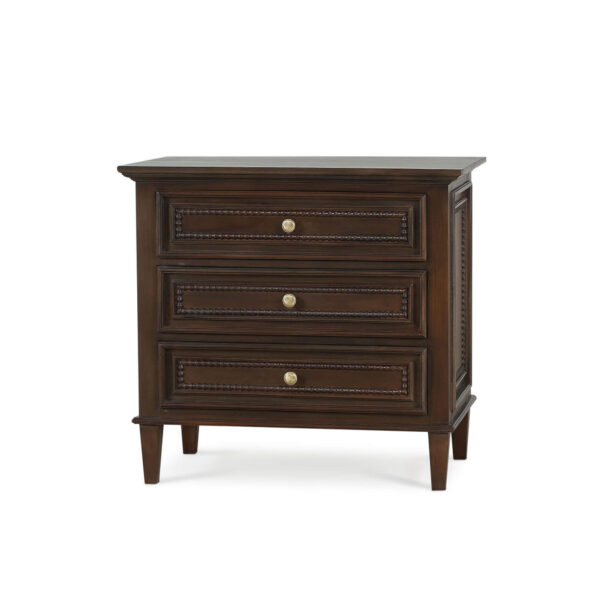 Bramble 29045 Vivienne 3 Drawer Bedside Table Large