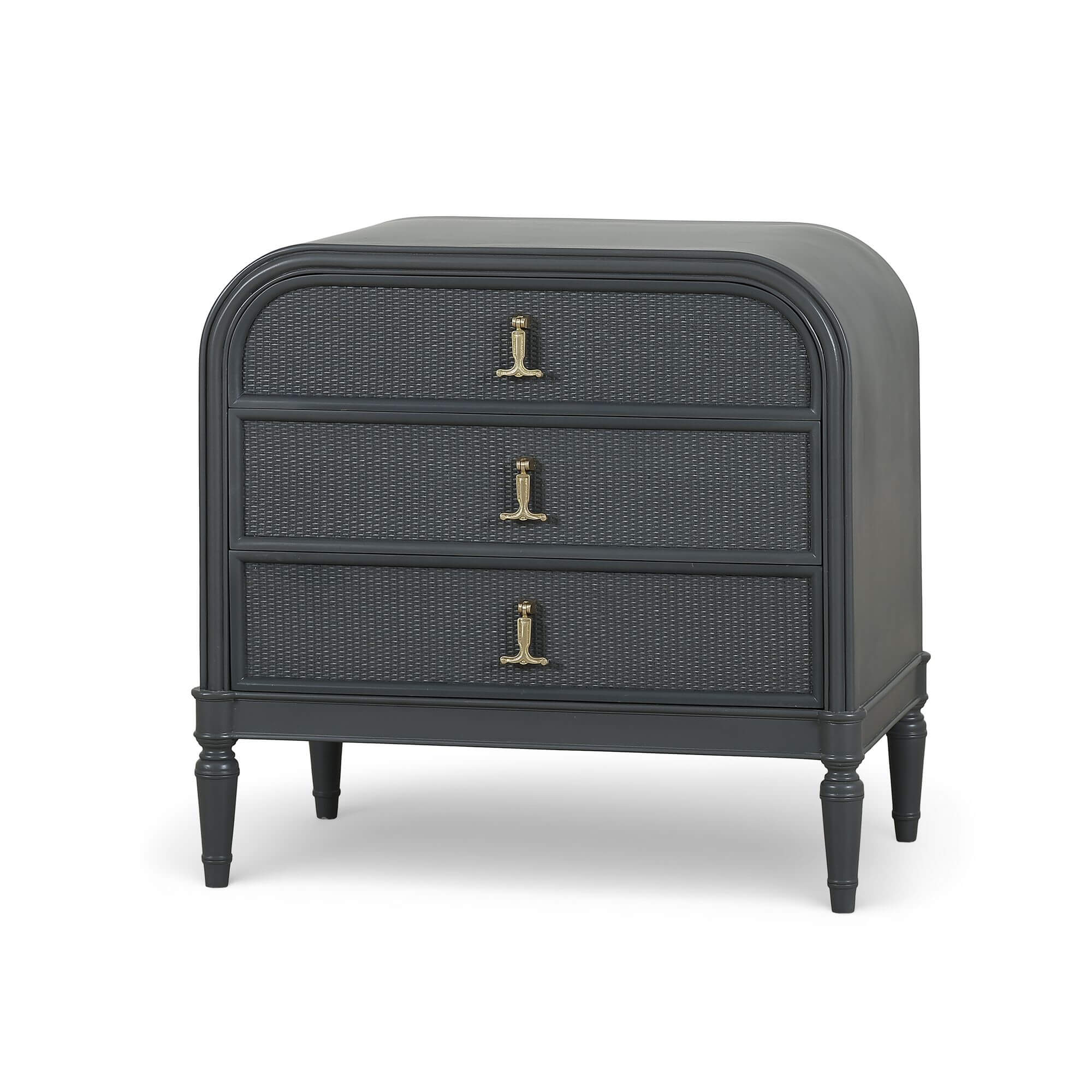 Bramble 29089 Langford 3 Drawer Nightstand w/ Rattan Bramble 29089 Langford 3 Drawer Nightstand w/ Rattan