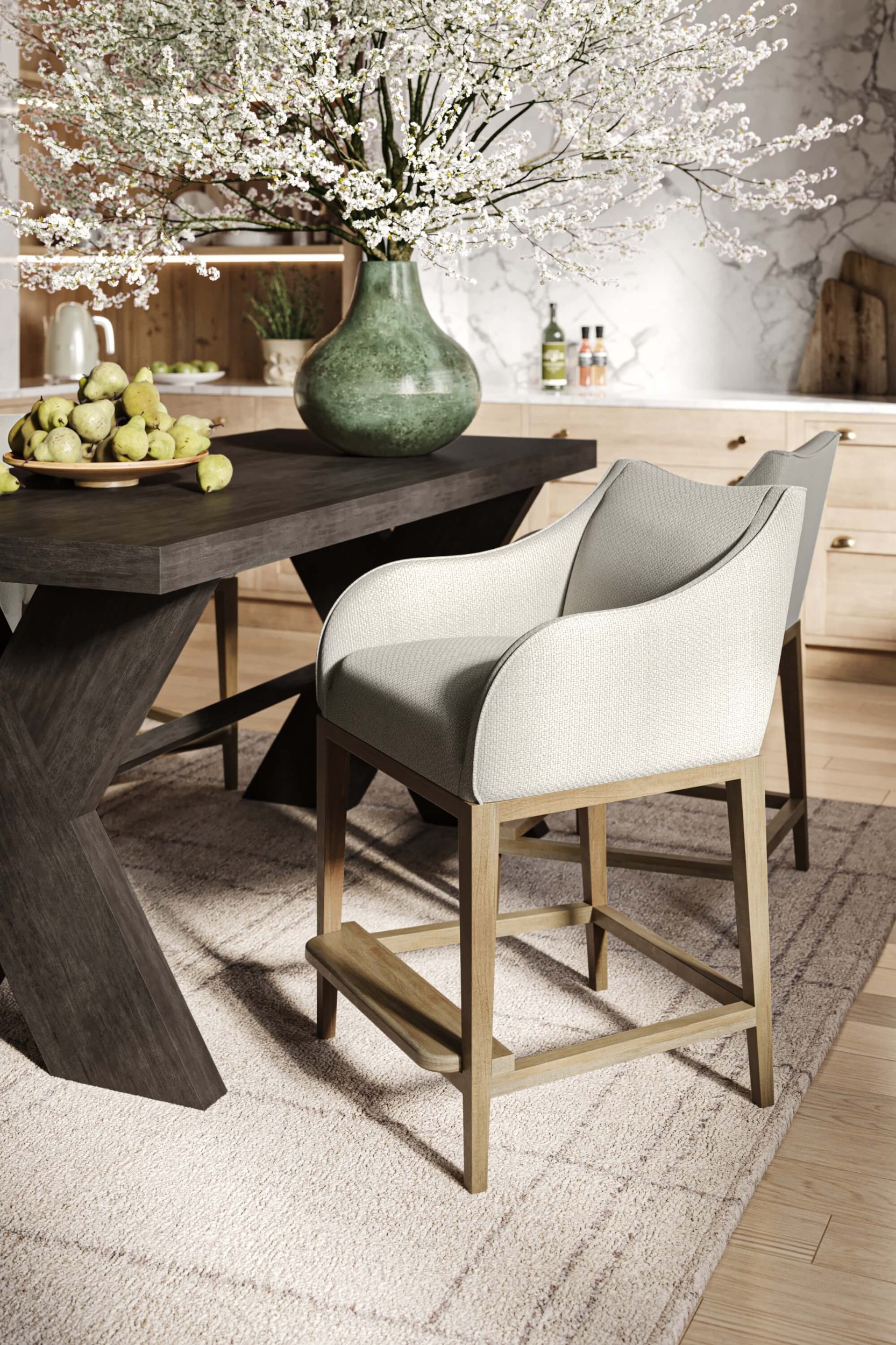 Bramble 28256 Elanor Counter Stool w/ Arms Bramble 28256 Elanor Counter Stool w/ Arms