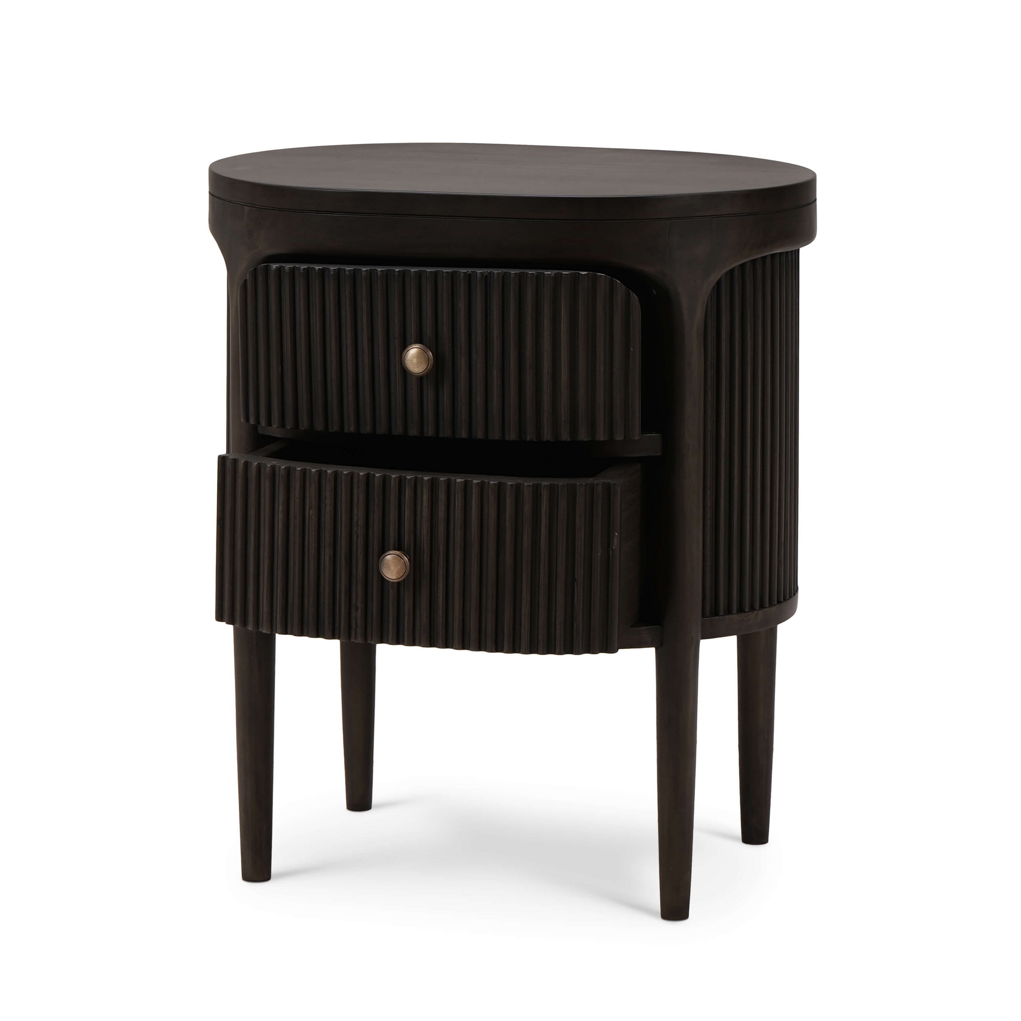 Bramble 28402 Regent Bedside Small Table w/ Round Pull Knobs Bramble 28402 Regent Bedside Small Table w/ Round Pull Knobs