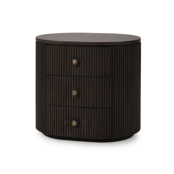 Bramble 28407 Kraton Oval Bedside Table