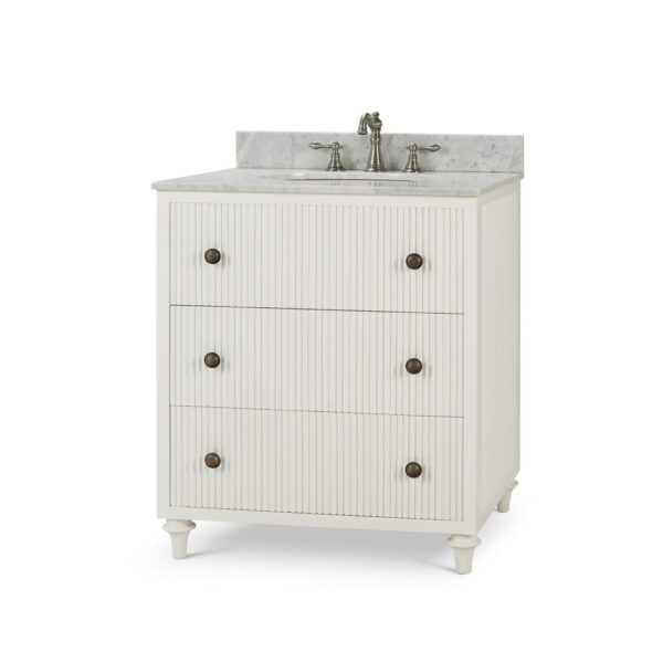 Bramble 28410 Kraton Single Vanity w/ Sink & Marble Top