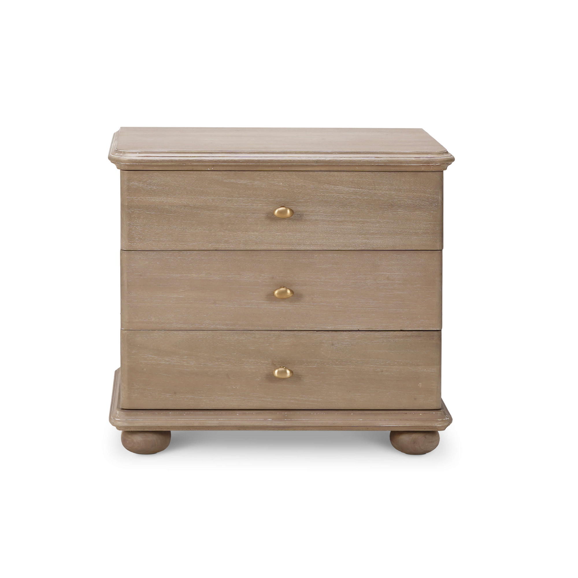 Bramble 28411 Luna 3 Drawer Bedside Table Bramble 28411 Luna 3 Drawer Bedside Table