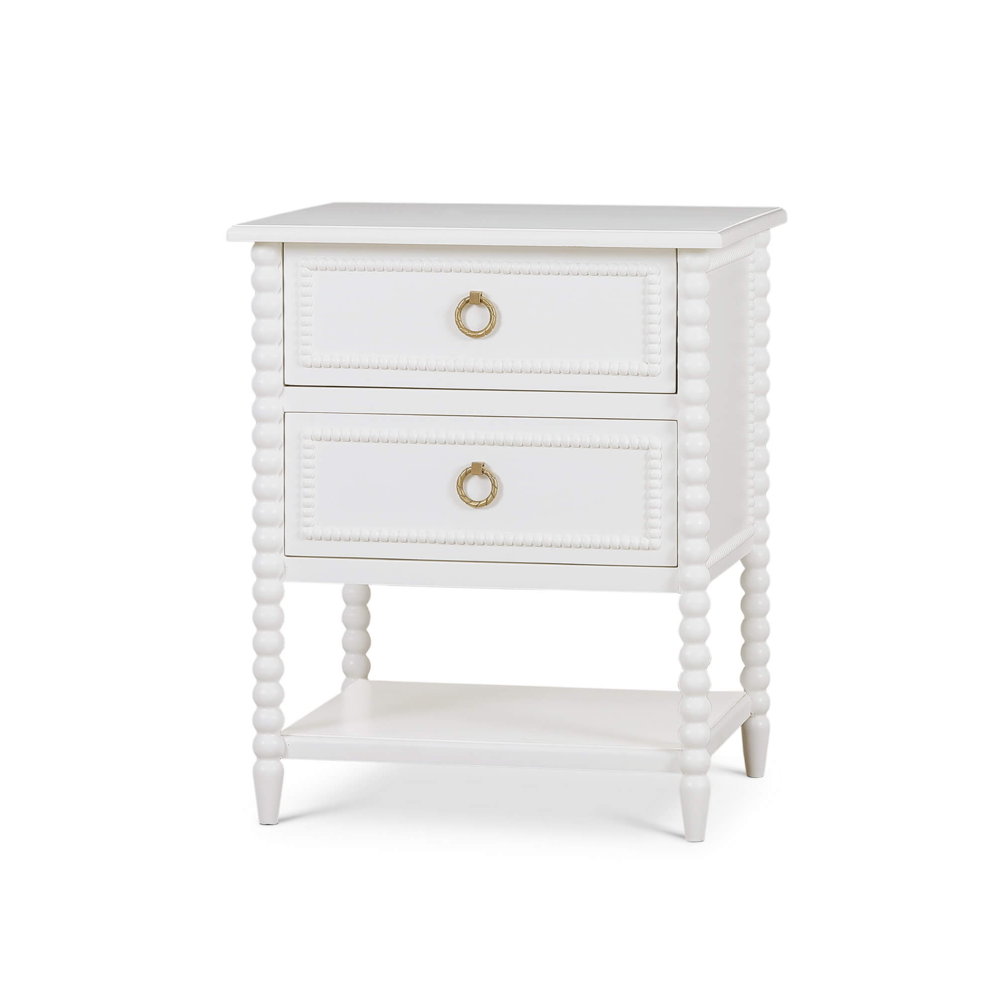 Bramble 28423 Cholet 2 Drawer Bedside Table w/ Shelf Bramble 28423 Cholet 2 Drawer Bedside Table w/ Shelf