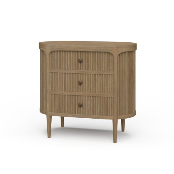 Bramble 28466 Regent 3 Drawer Dresser w/ Round Pull Knobs