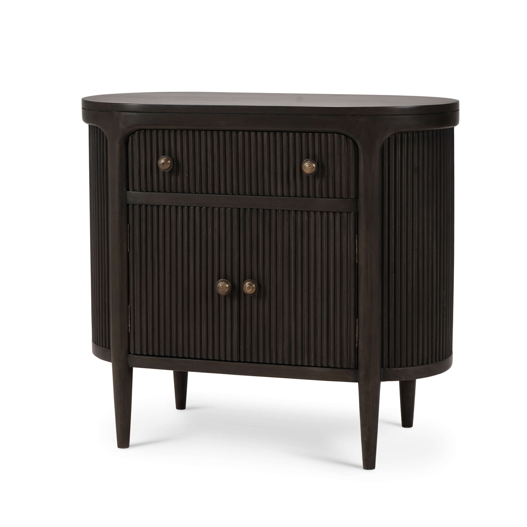 Bramble 28480 Regent Bedside Table w/ Doors w/ Round Pull Knobs Bramble 28480 Regent Bedside Table w/ Doors w/ Round Pull Knobs