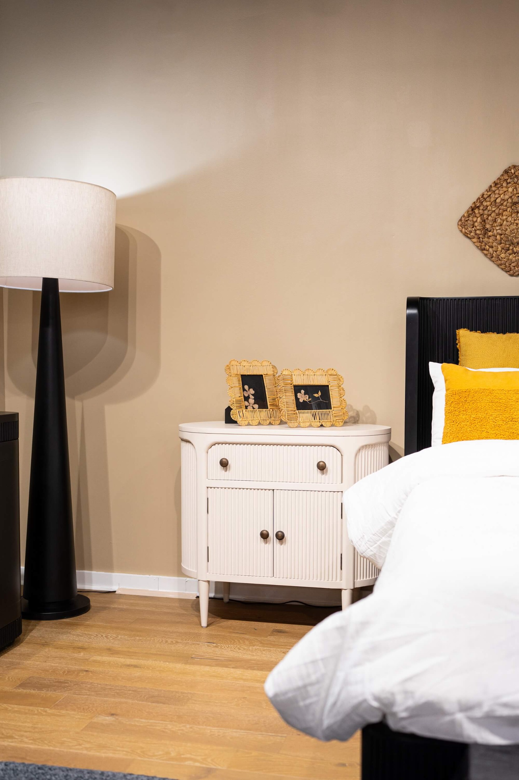 Bramble 28480 Regent Bedside Table w/ Doors w/ Round Pull Knobs Bramble 28480 Regent Bedside Table w/ Doors w/ Round Pull Knobs