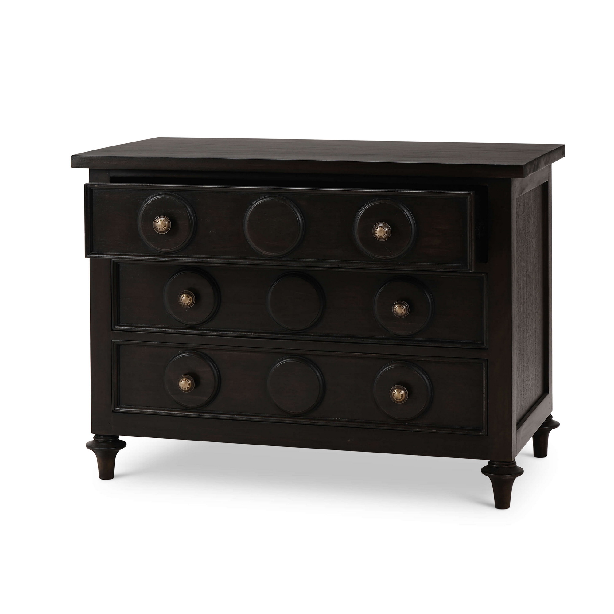 Bramble 28483 Laguna 3 Drawer Bedside Table Bramble 28483 Laguna 3 Drawer Bedside Table