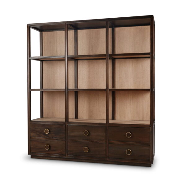 Bramble 28501 Cohan Open Cabinet w/ 6 Drawers