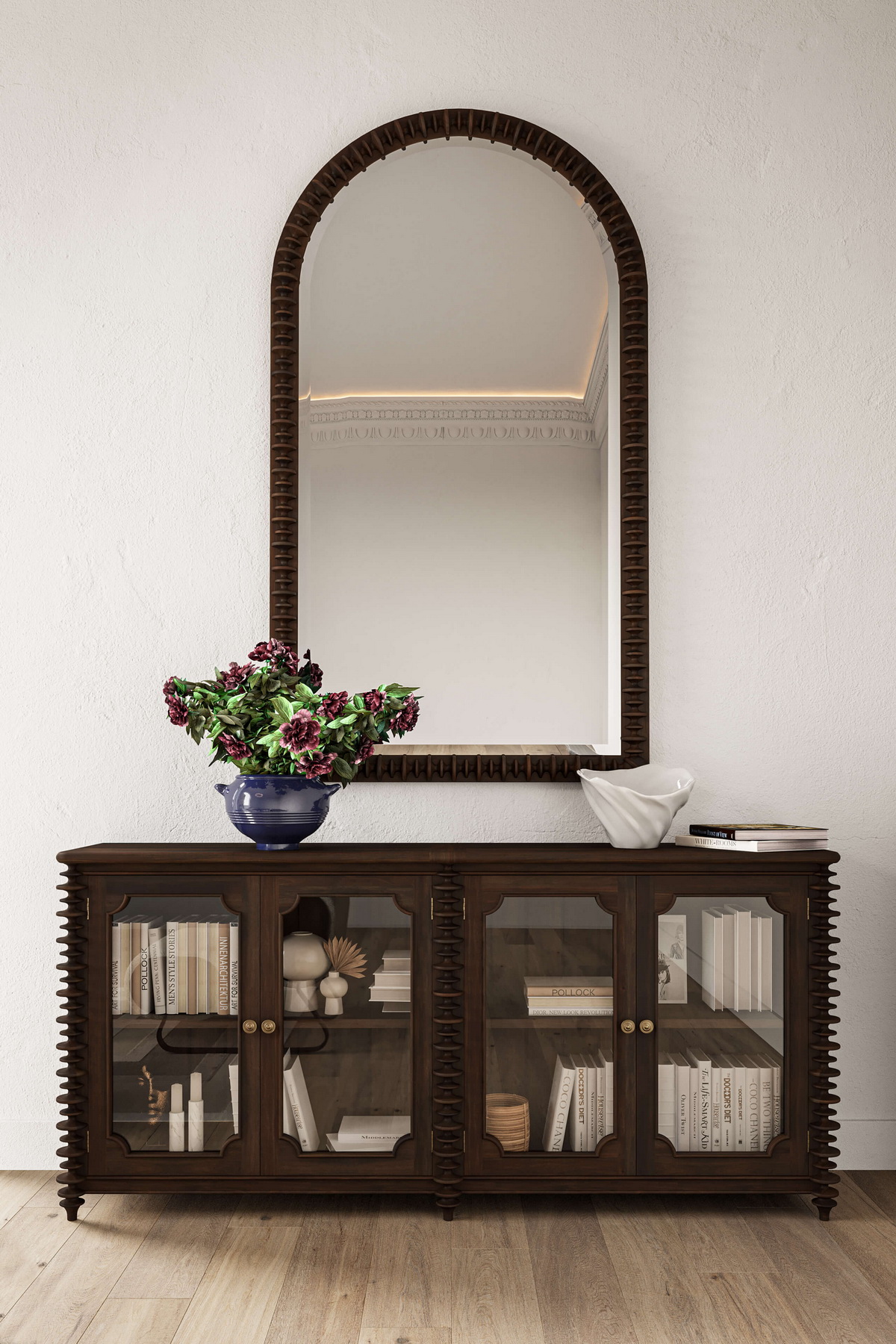 Bramble 28525 Milano Arched Floor Mirror Bramble 28525 Milano Arched Floor Mirror