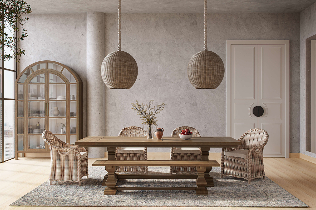 Bramble 27697 Trestle Dining Bench Bramble 27697 Trestle Dining Bench