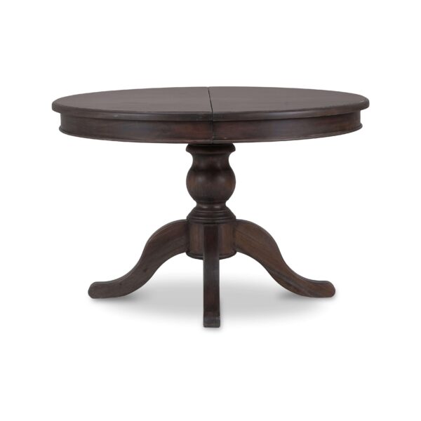 Bramble 27773 Farmhouse Round Extension Table 48 - 67.5''