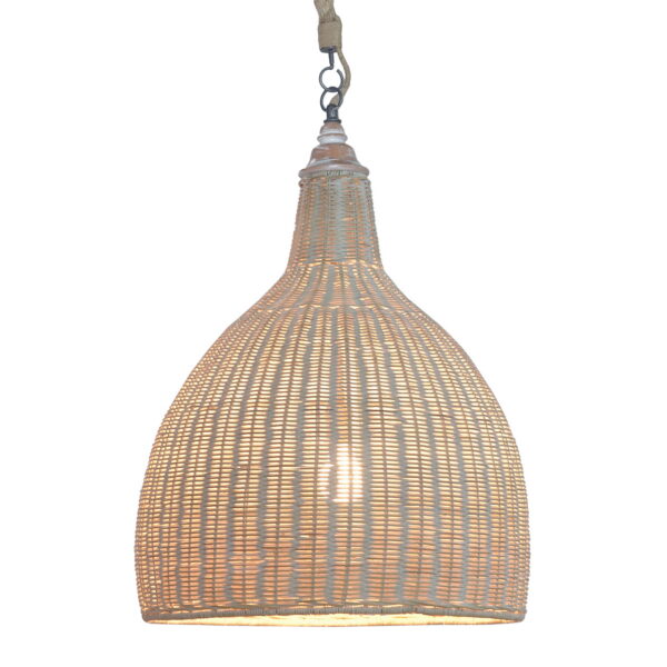 Bramble 27797 Hampton Rattan Pendant Medium