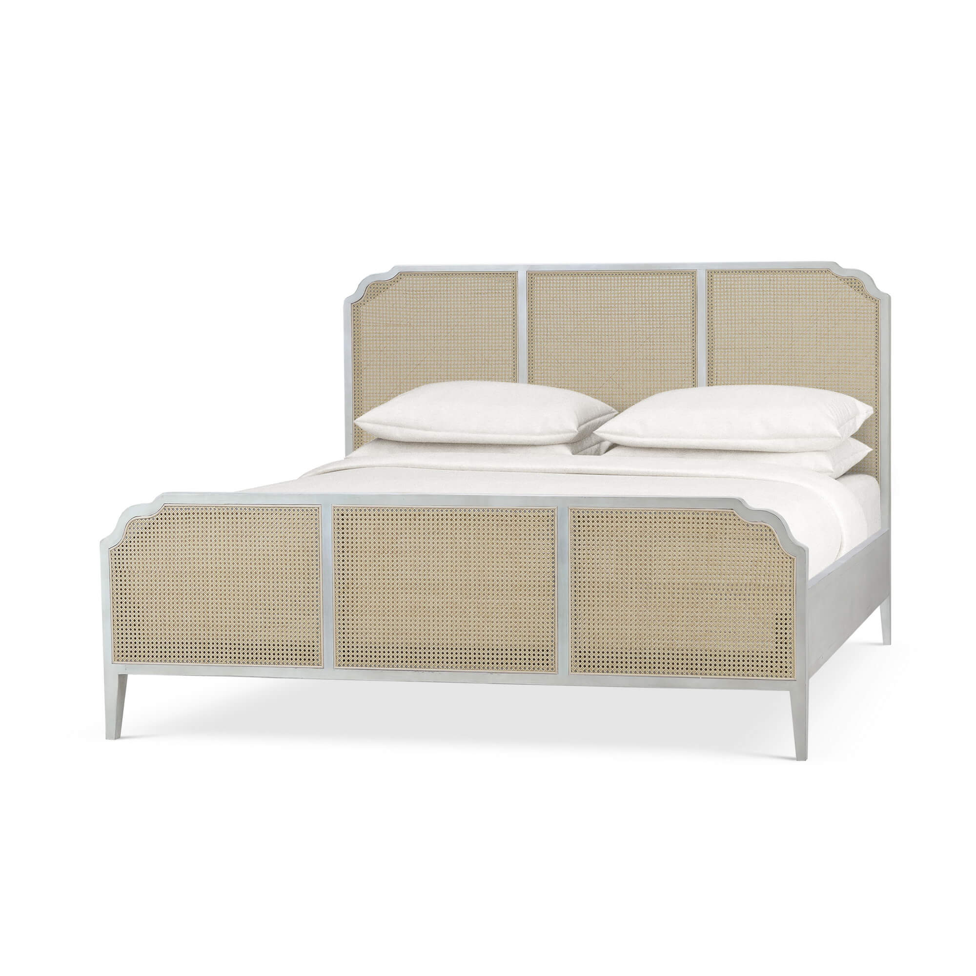 Bramble 27935 Marisol Bed w/ Rattan King Bramble 27935 Marisol Bed w/ Rattan King