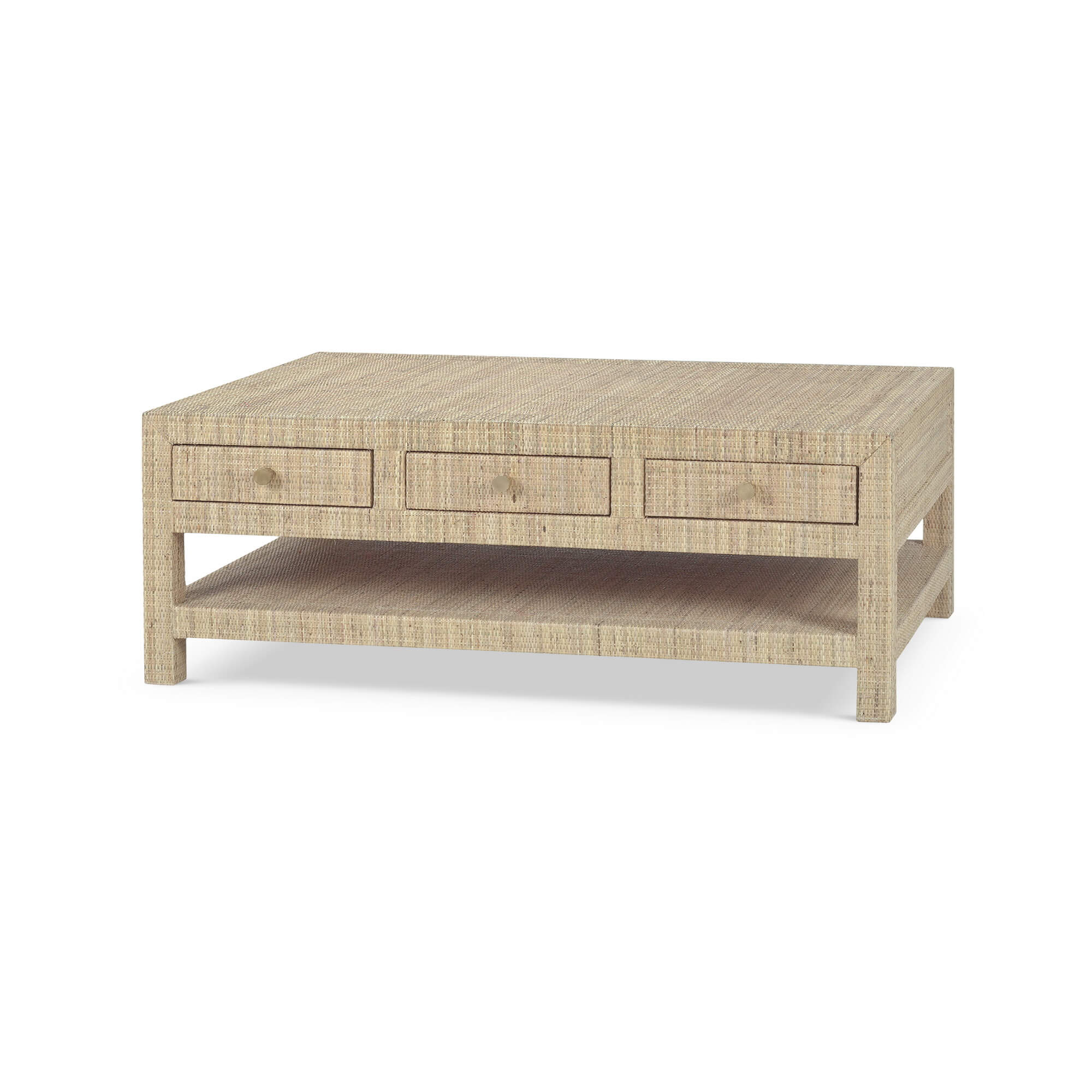 Bramble 27976 Kagu 6 Drawer Coffee Table w/ Rattan Bramble 27976 Kagu 6 Drawer Coffee Table w/ Rattan