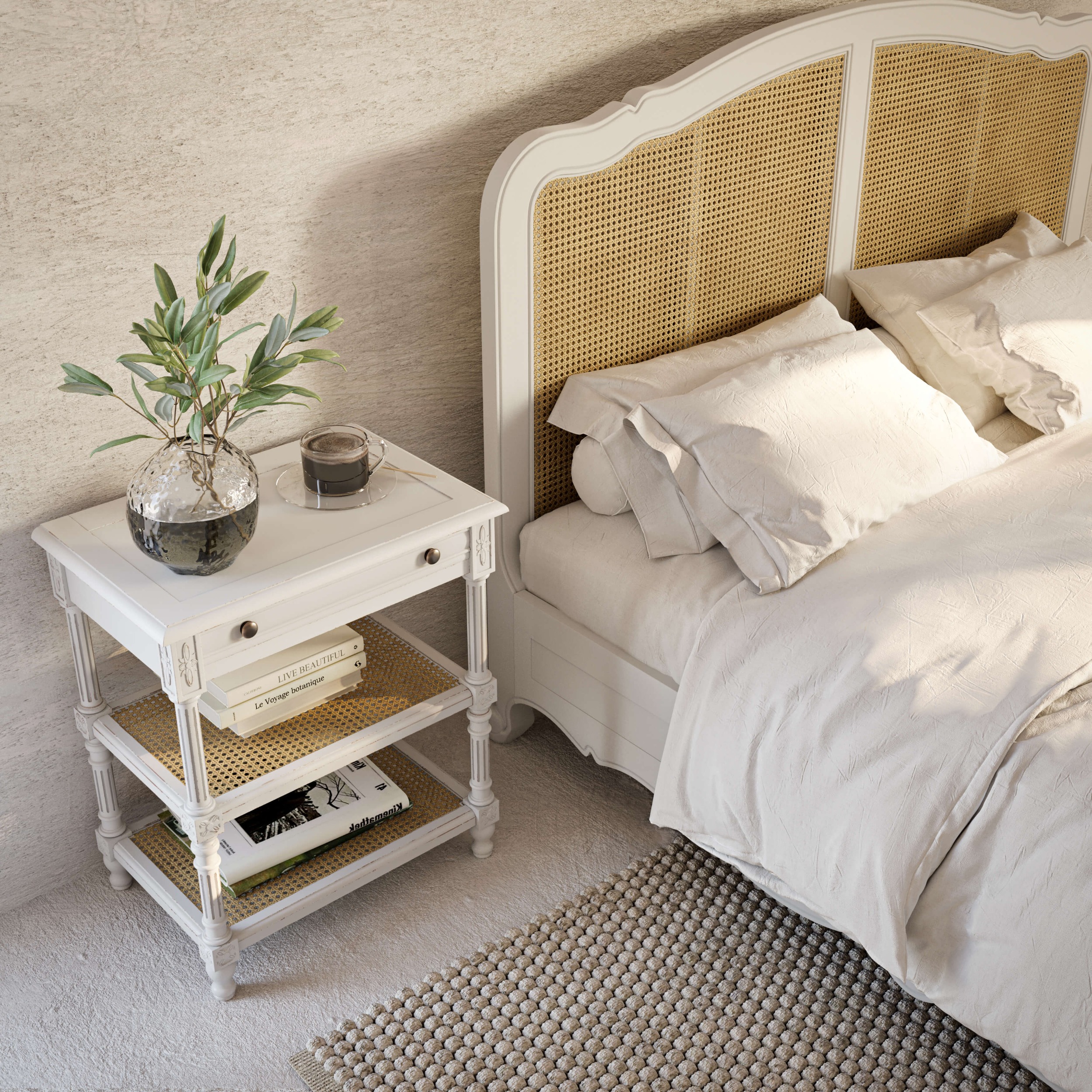 Bramble 28025 Covington Rattan Bed King Bramble 28025 Covington Rattan Bed King