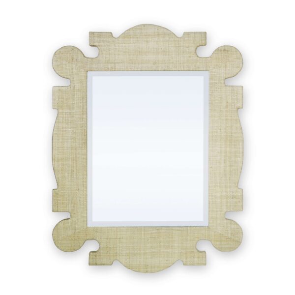 Bramble 28090 Rodeo Mirror w/ Raffia