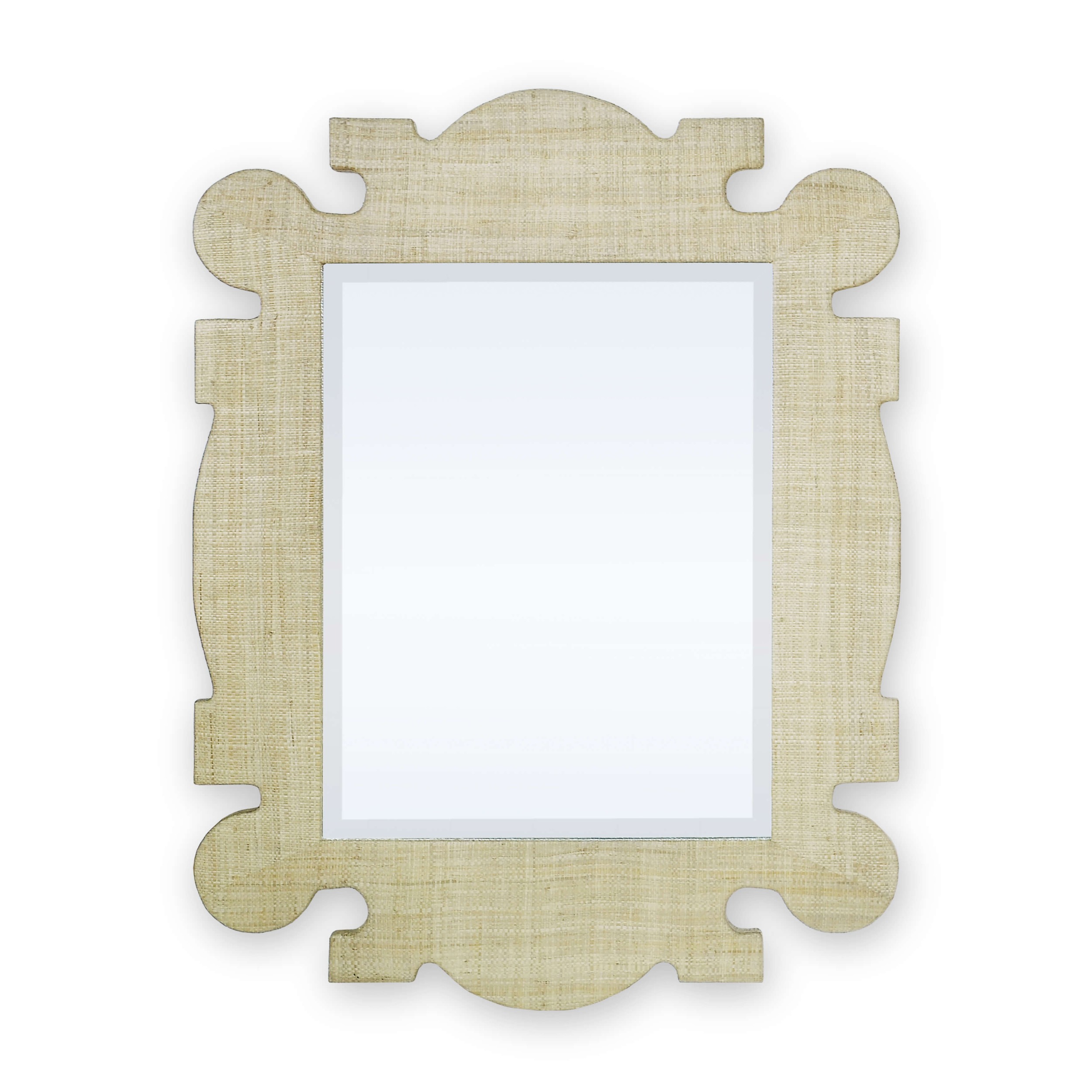 Bramble 28090 Rodeo Mirror w/ Raffia Bramble 28090 Rodeo Mirror w/ Raffia