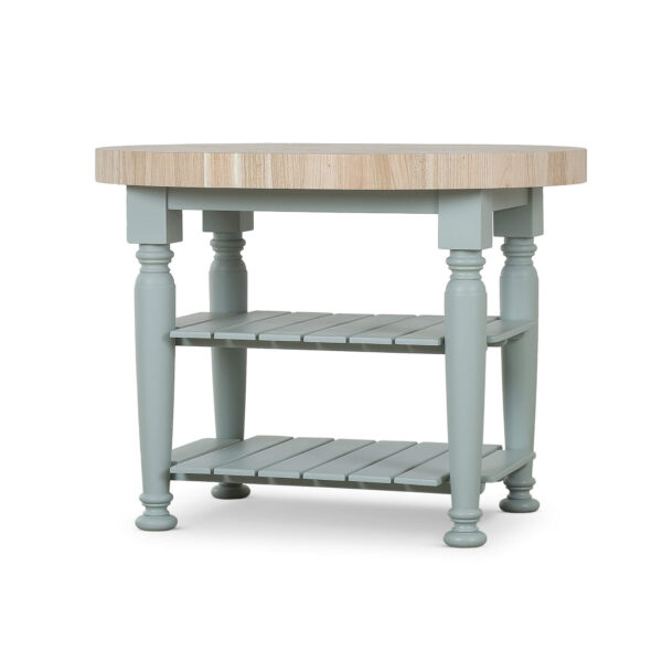 Bramble 28151 Farmhouse Butcher Block Kitchen Island