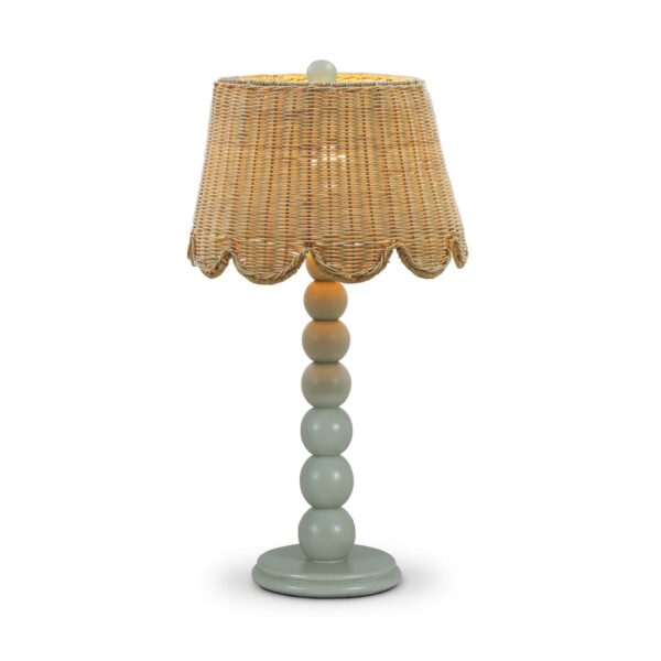 Bramble 28190 Cholet Table Lamp w/ Scalloped Shade