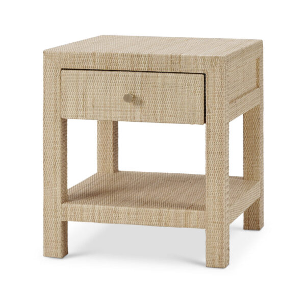 Bramble 28191 Kagu 1 Drawer Nightstand w/ Rattan
