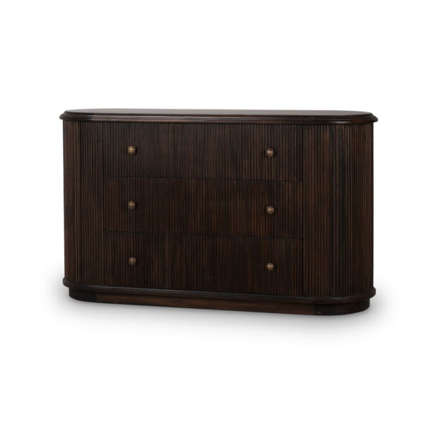 Bramble 28207 Kraton 3 Drawer Oval Dresser