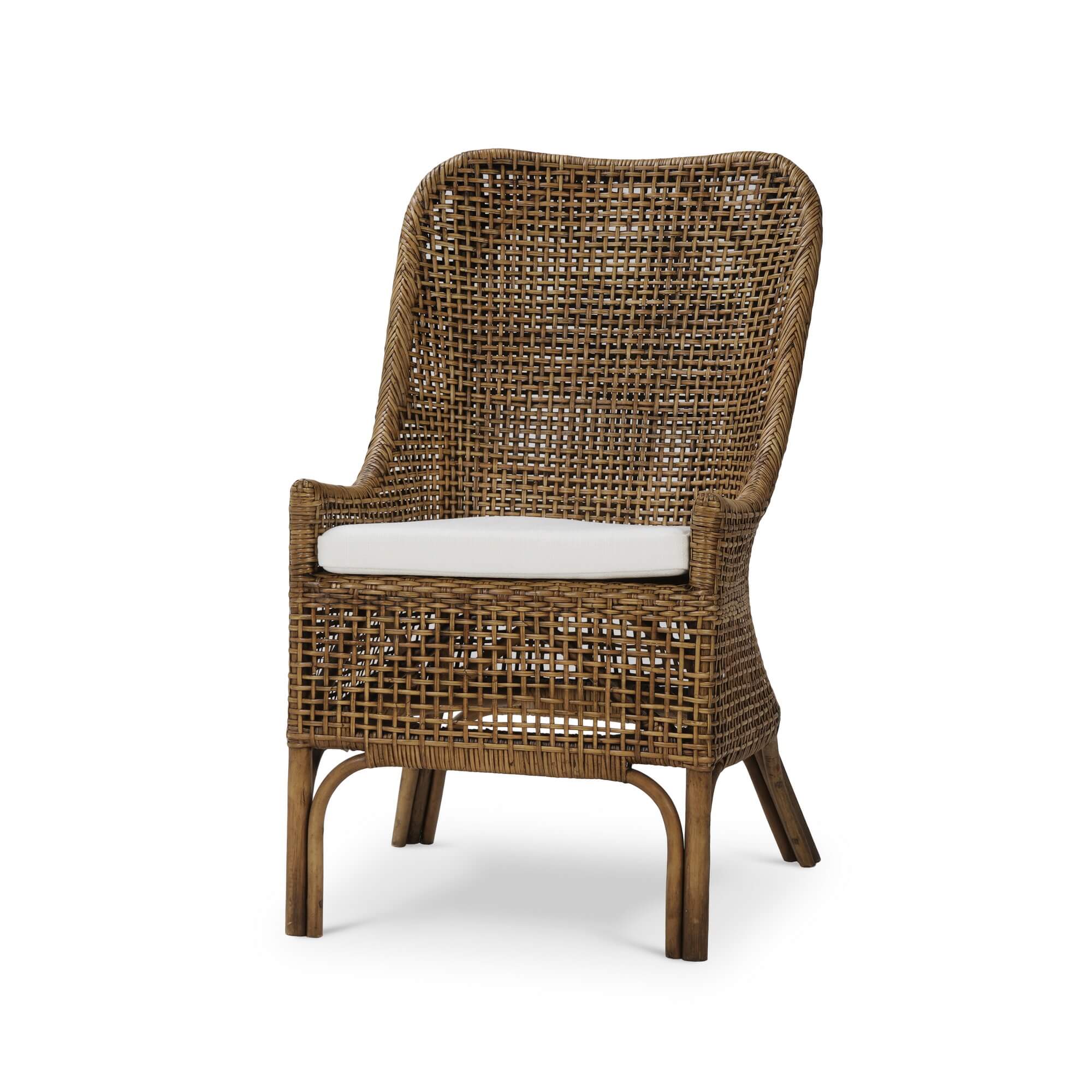 Bramble 28236 Cristo Rattan Dining Chair w/ Seat Cushion Bramble 28236 Cristo Rattan Dining Chair w/ Seat Cushion