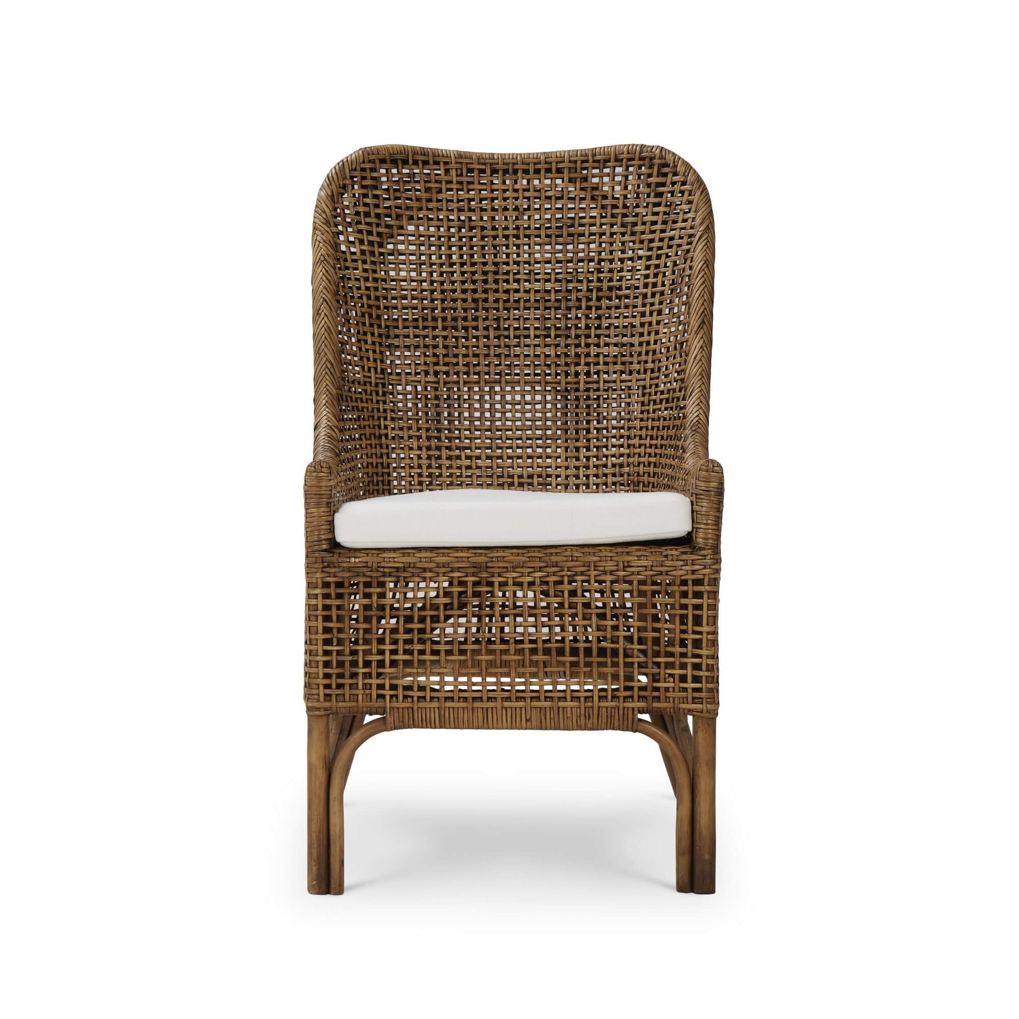 Bramble 28236 Cristo Rattan Dining Chair w/ Seat Cushion Bramble 28236 Cristo Rattan Dining Chair w/ Seat Cushion