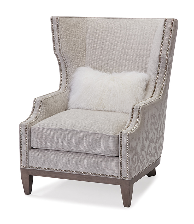 Massoud 4425 Deleo Wing Chair Massoud 4425 Deleo Wing Chair
