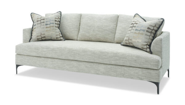 Massoud 8341 Lauren Iron Bench Cushion Sofa