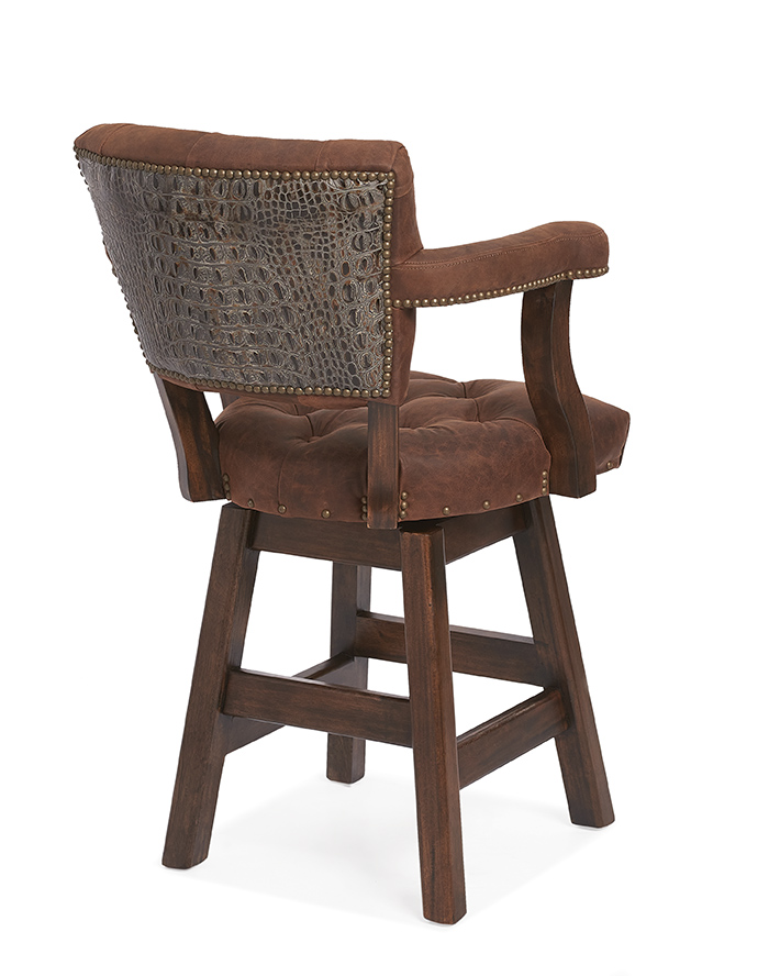 Massoud 91011 Clint Tufted Swivel Counter Stool Massoud 91011 Clint Tufted Swivel Counter Stool
