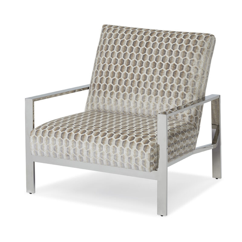 Massoud 897 Arlo Chrome Chair Massoud 897 Arlo Chrome Chair