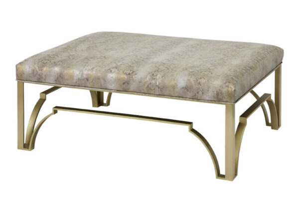 Massoud 920 Cyra Brass Ottoman